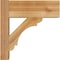 Ekena Millwork Olympic Block Rough Sawn Outlooker, Western Red Cedar, 6"W x 14"D x 14"H OUT06X14X14OLY05RWR - alternate 4